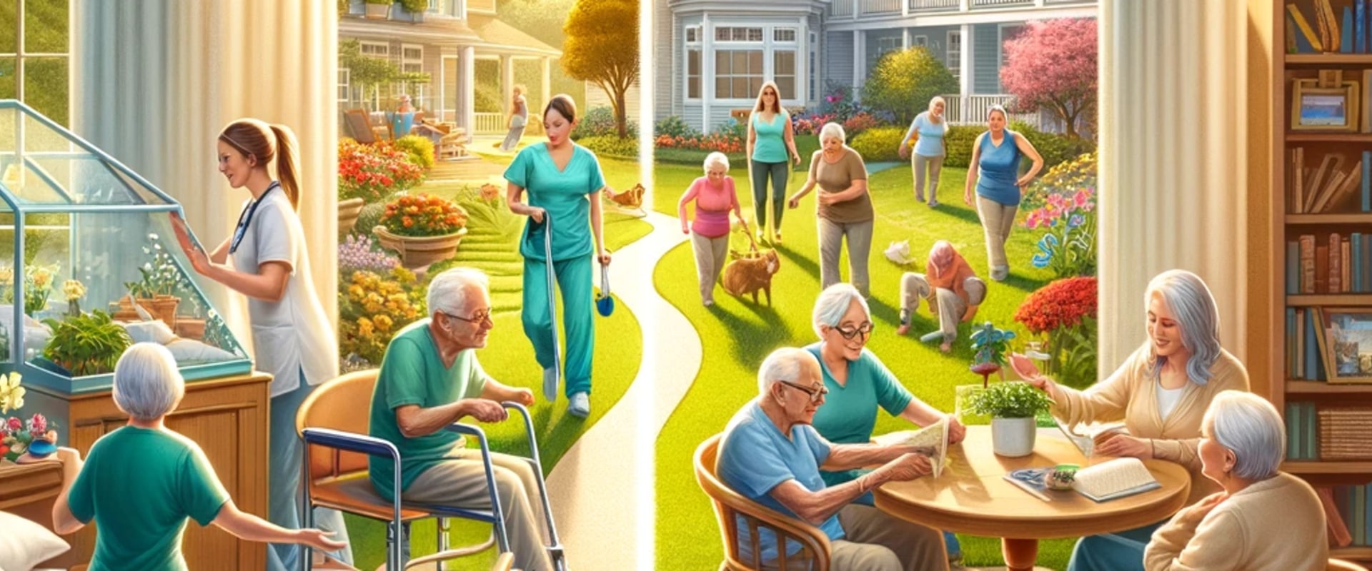 Senior Living Communities vs Nursing Homes: Understanding the Differences